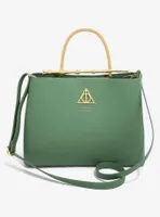 Loungefly Harry Potter Deathly Hallows Elder Wand Sage Handbag - BoxLunch Exclusive