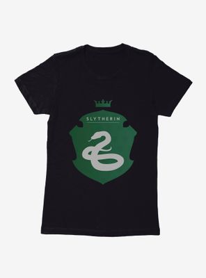 Harry Potter Slytherin Shield Womens T-Shirt