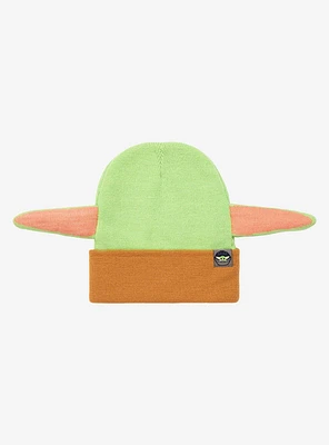 Star Wars The Mandalorian Grogu Youth Cuff Beanie - BoxLunch Exclusive