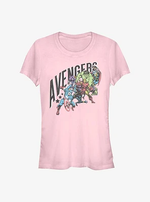 Marvel Avengers Line Girls T-Shirt