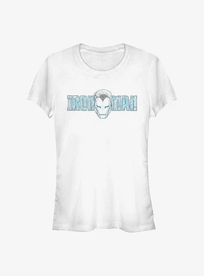 Marvel Iron Man Face Girls T-Shirt