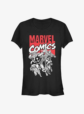 Marvel Right Team Girls T-Shirt