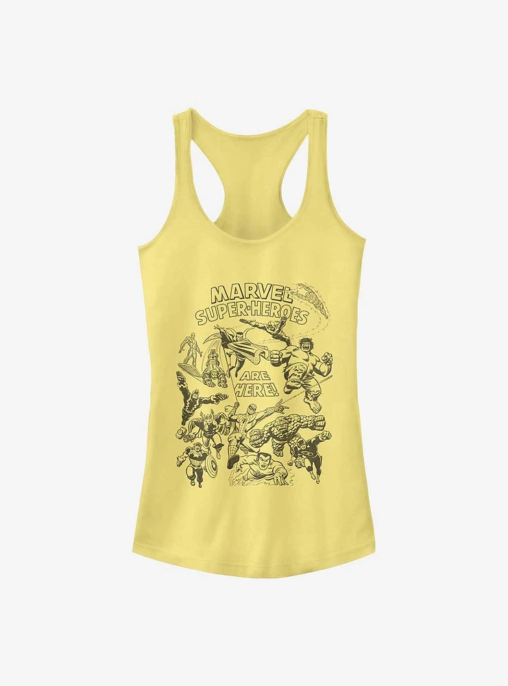 Marvel Heroes Girls Tank