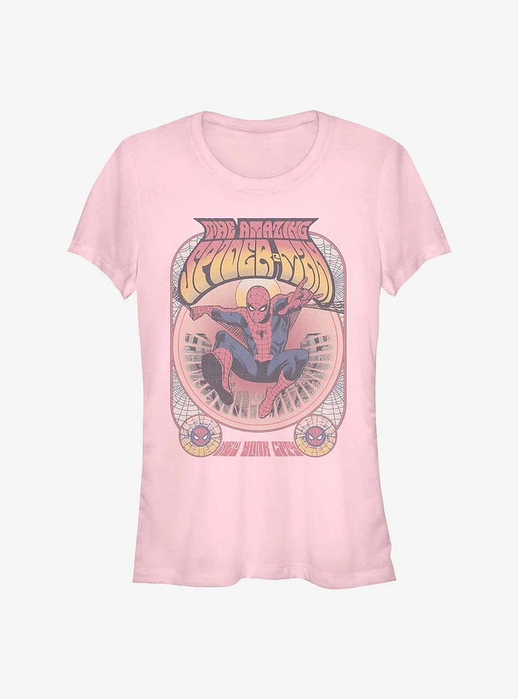 Marvel Spider-Man From New York City Girls T-Shirt