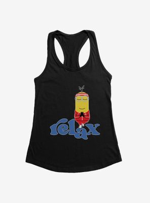 Minions Meditating Womens Tank Top