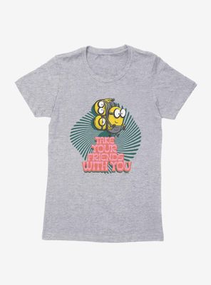 Minions Groovy Take Your Friends Womens T-Shirt