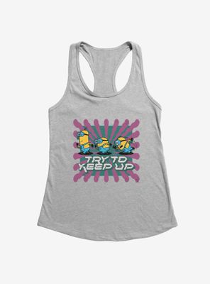 Minions Keep Up Womens Tank Top