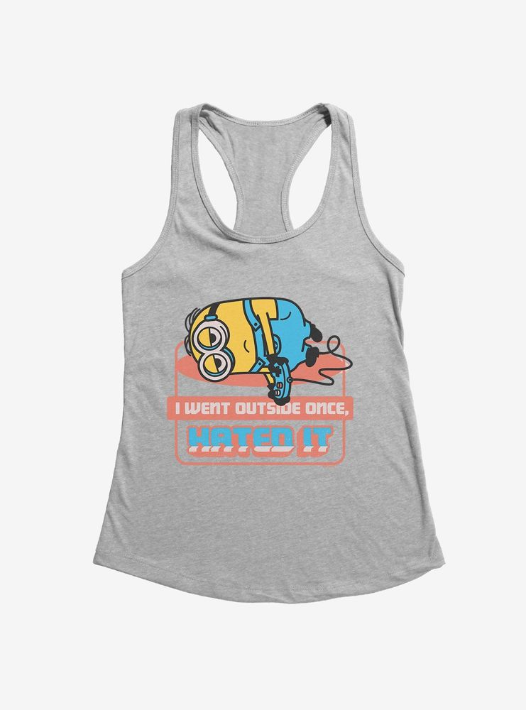 Minions Stay Inside Womens Tank Top