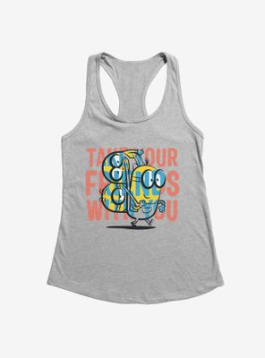 Minions Take Your Friends Womens Tank Top