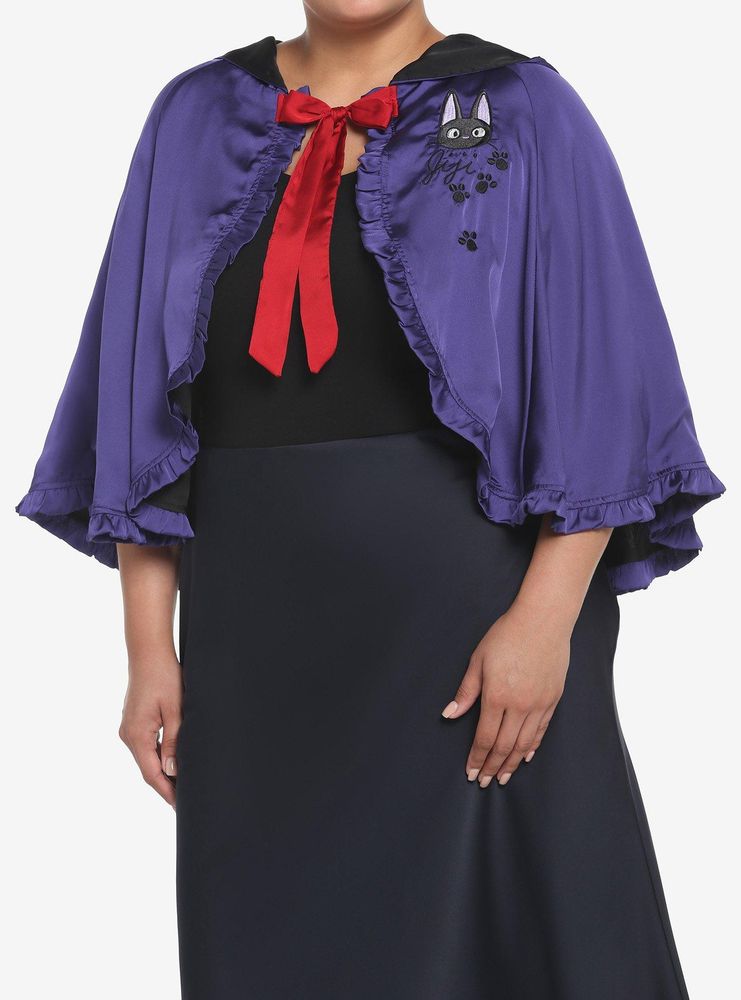 Her Universe Studio Ghibli Kiki's Delivery Service Jiji Capelet Plus