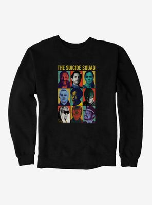 DC Comics The Suicide Squad Characters Retro Sweatshirt
