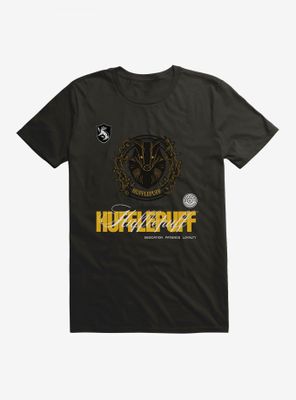 Harry Potter Hufflepuff Seal Motto T-Shirt