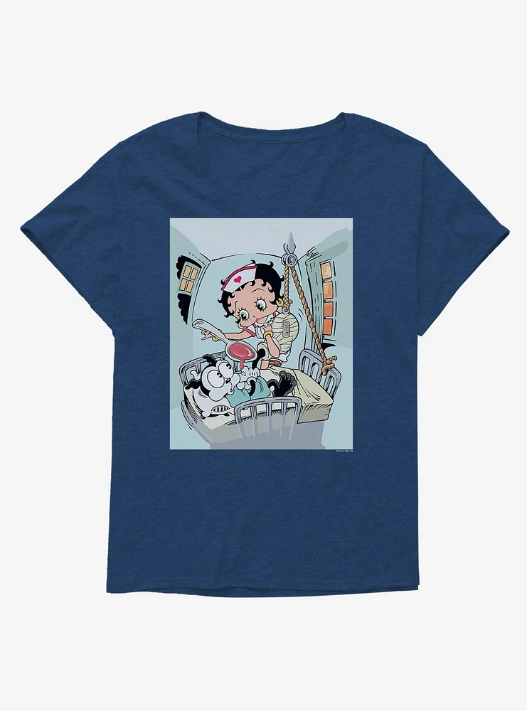 Betty Boop Medicine Time Girls T-Shirt Plus