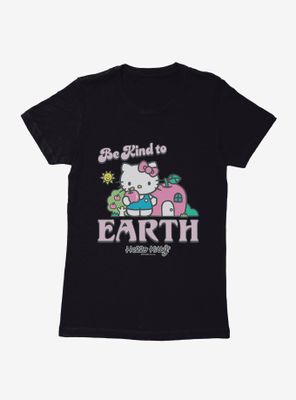 Hello Kitty Be Kind To The Earth Womens T-Shirt