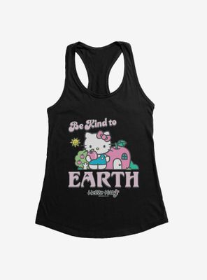 Hello Kitty Be Kind To The Earth Womens Tank Top
