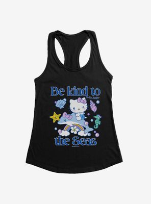 Hello Kitty Be Kind To The Seas Womens Tank Top
