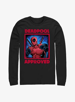 Marvel Deadpool Approved Long-Sleeve T-Shirt
