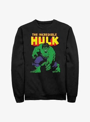 Marvel Hulk The Incredible Sweatshirt