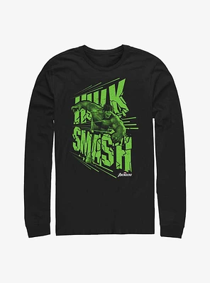 Marvel Hulk Smash Dash Long-Sleeve T-Shirt