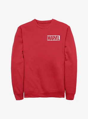 Marvel Pocket Logo Sweatshirt