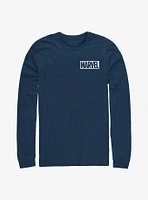 Marvel Pocket Logo Long-Sleeve T-Shirt