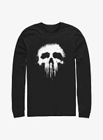 Marvel The Punisher Skull Grunge Long-Sleeve T-Shirt