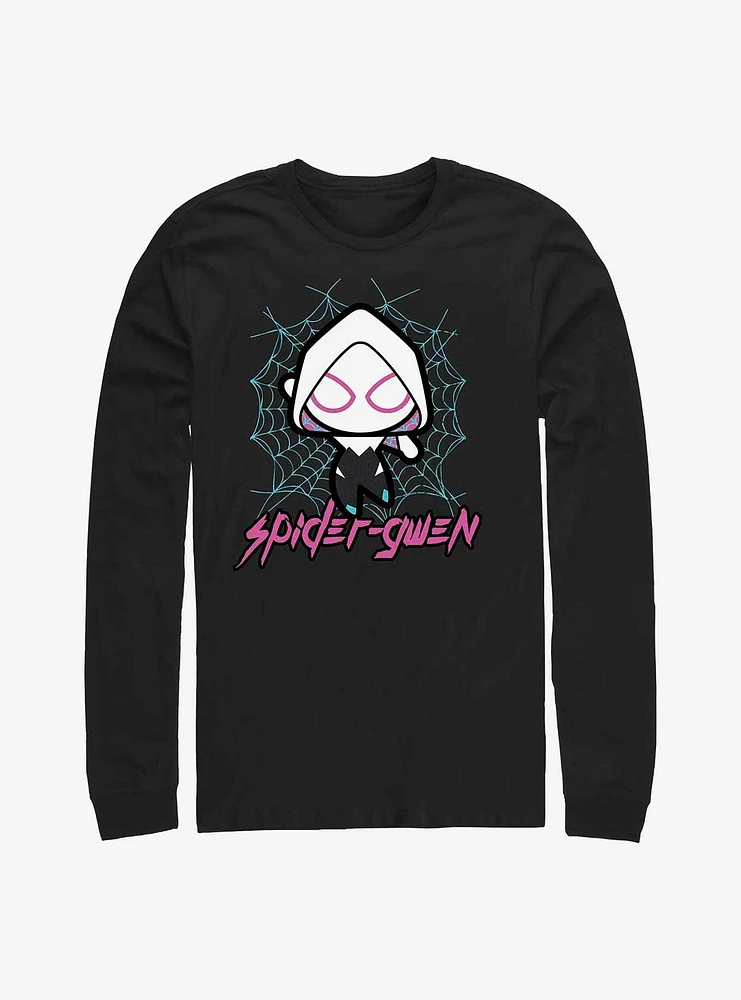 Marvel Spider-Gwen Kawaii Gwen Long-Sleeve T-Shirt