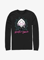 Marvel Spider-Gwen Kawaii Gwen Long-Sleeve T-Shirt