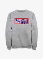 Marvel Spider-Man Overlay Logo Sweatshirt