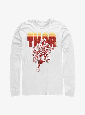 Marvel Thor Retro Long-Sleeve T-Shirt
