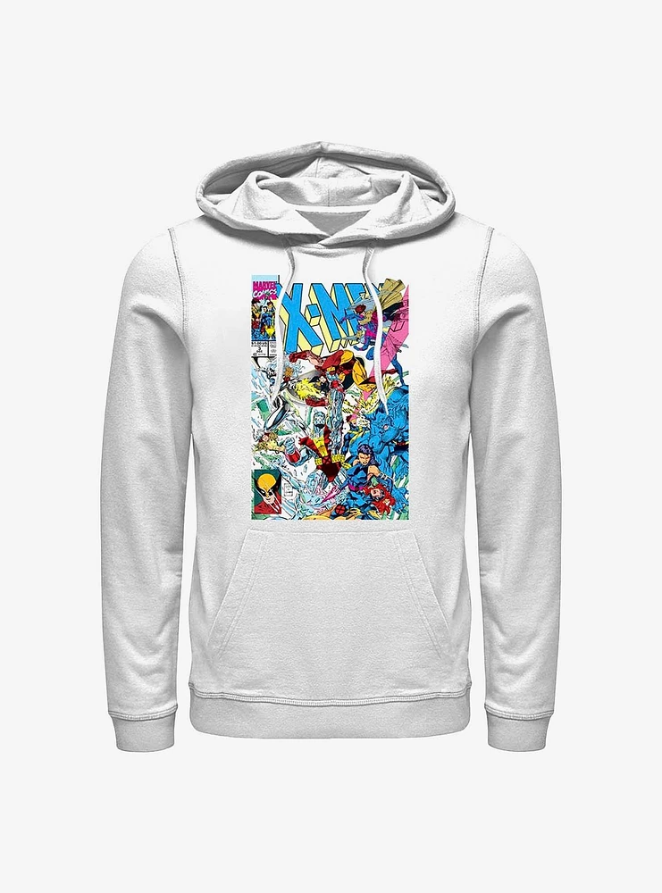 Marvel X-Men Blast Comic Cover Hoodie