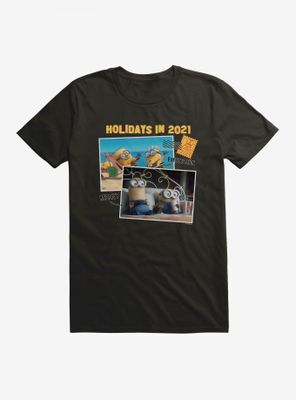 Minions Holidays 2021 Expectation Vs Reality T-Shirt