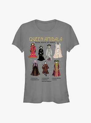 Star Wars Amidala Gowns Girl's T-Shirt