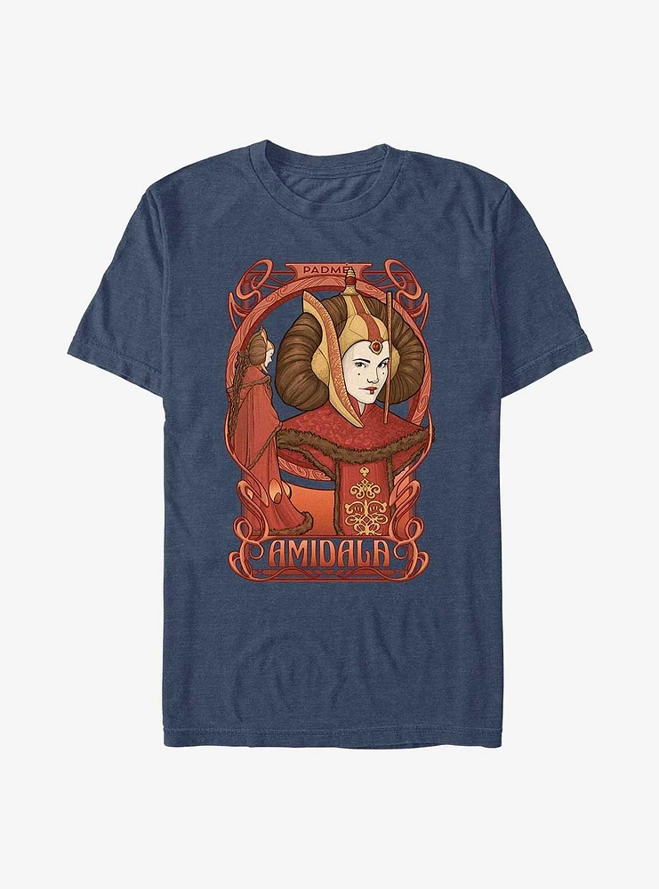 Star Wars Amidala Nouveau T-Shirt Htr