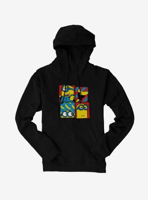 Minions Banana Pop Art Hoodie