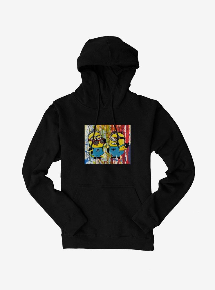 Minions Paint Art Hoodie