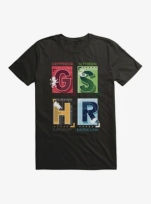 Harry Potter Hogwarts Houses T-Shirt