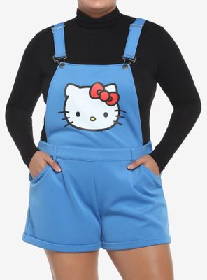 Hello Kitty Blue Shortalls Plus