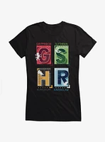 Harry Potter Hogwarts Houses Girls T-Shirt