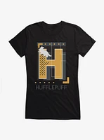 Harry Potter Hufflepuff H Girls T-Shirt