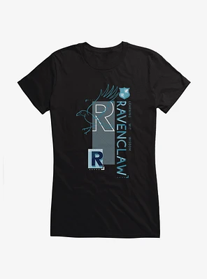 Harry Potter Ravenclaw Icons Girls T-Shirt