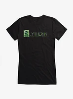 Harry Potter Slytherin Script Girls T-Shirt