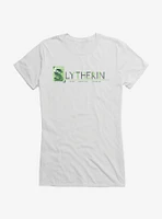 Harry Potter Slytherin Script Girls T-Shirt