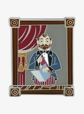 Disney Haunted Mansion Alexander Nitrokoff Stretching Portrait Sliding Enamel Pin - BoxLunch Exclusive