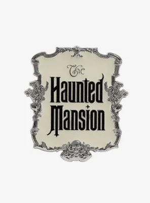 Disney The Haunted Mansion Ride Plaque Enamel Pin - BoxLunch Exclusive