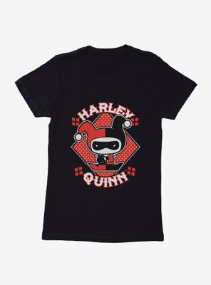 DC Comics Batman Chibi Harley Quinn Womens T-Shirt