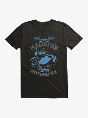 Harry Potter Hagrid's Flying Motorbike Icon T-Shirt