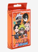 Naruto Shippuden Chibi Characters Playing Cards