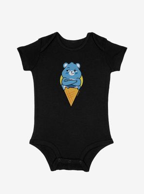 Care Bears Grumpy Bear Ice Cream Cone Infant Bodysuit