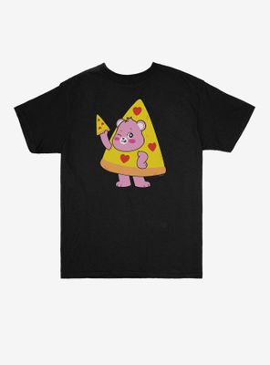 Care Bears Cheer Bear Pizza All The Way Youth T-Shirt